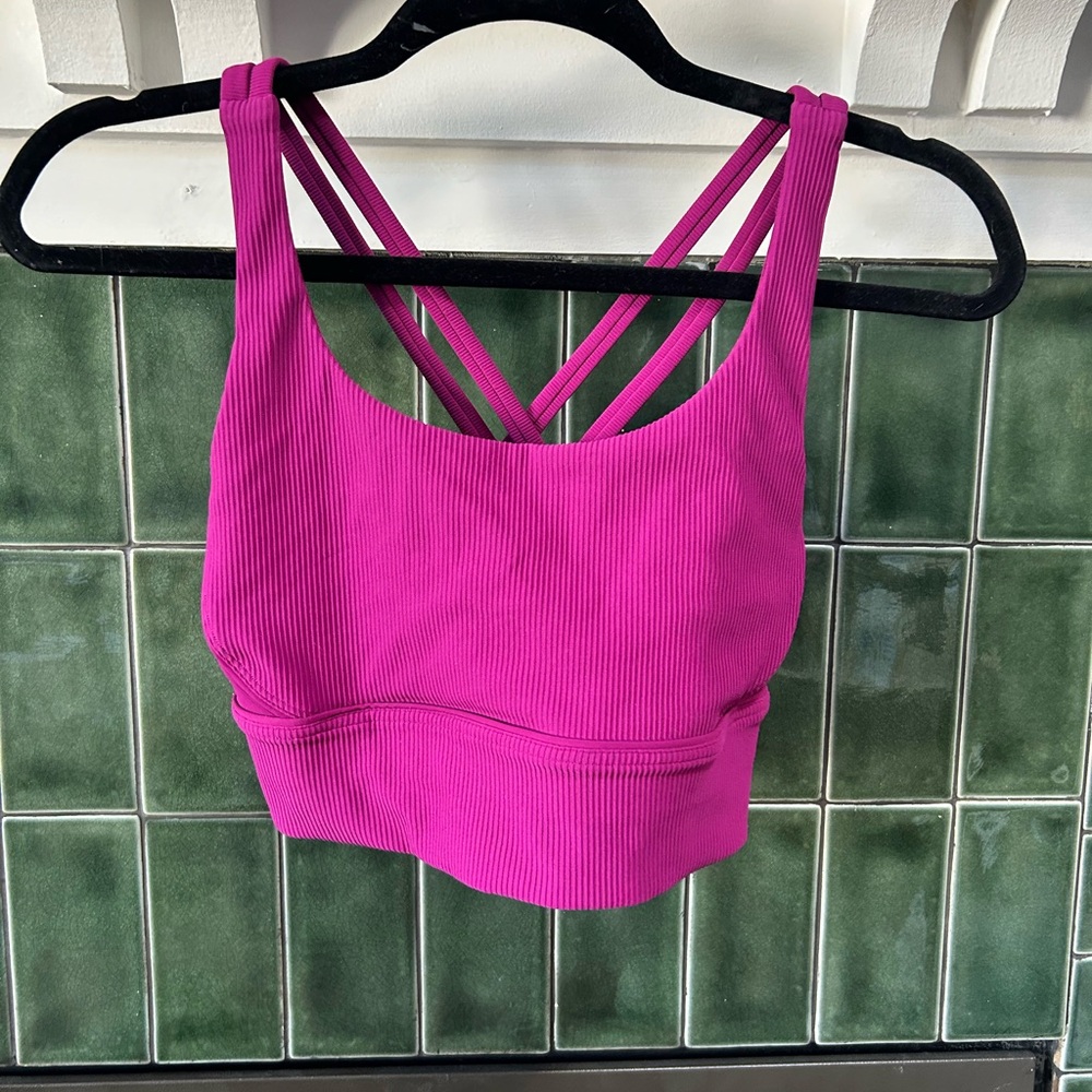 Lululemon Energy Bra Long Size 8